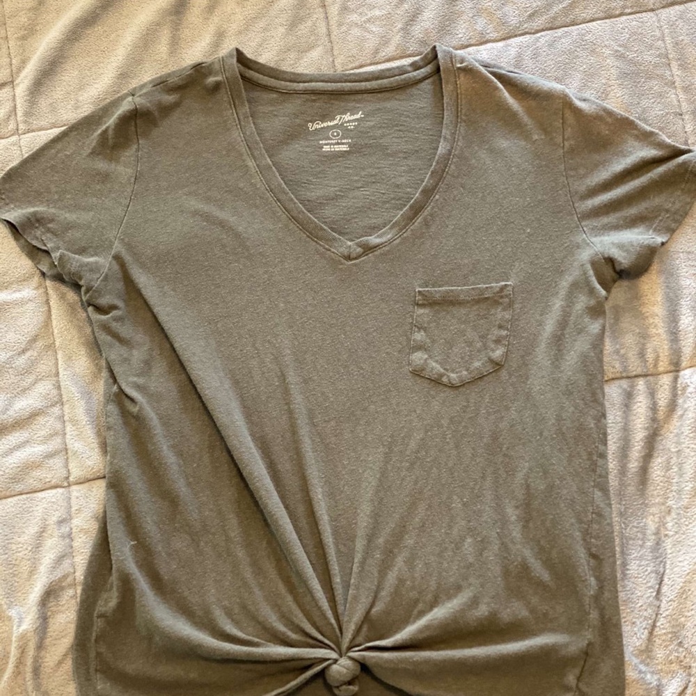 Olive green t shirt